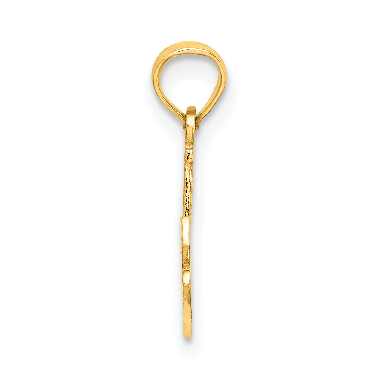 14K #1 NANA  Script Charm Secondary image