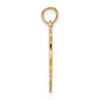 14K LIL SIS in Heart Charm