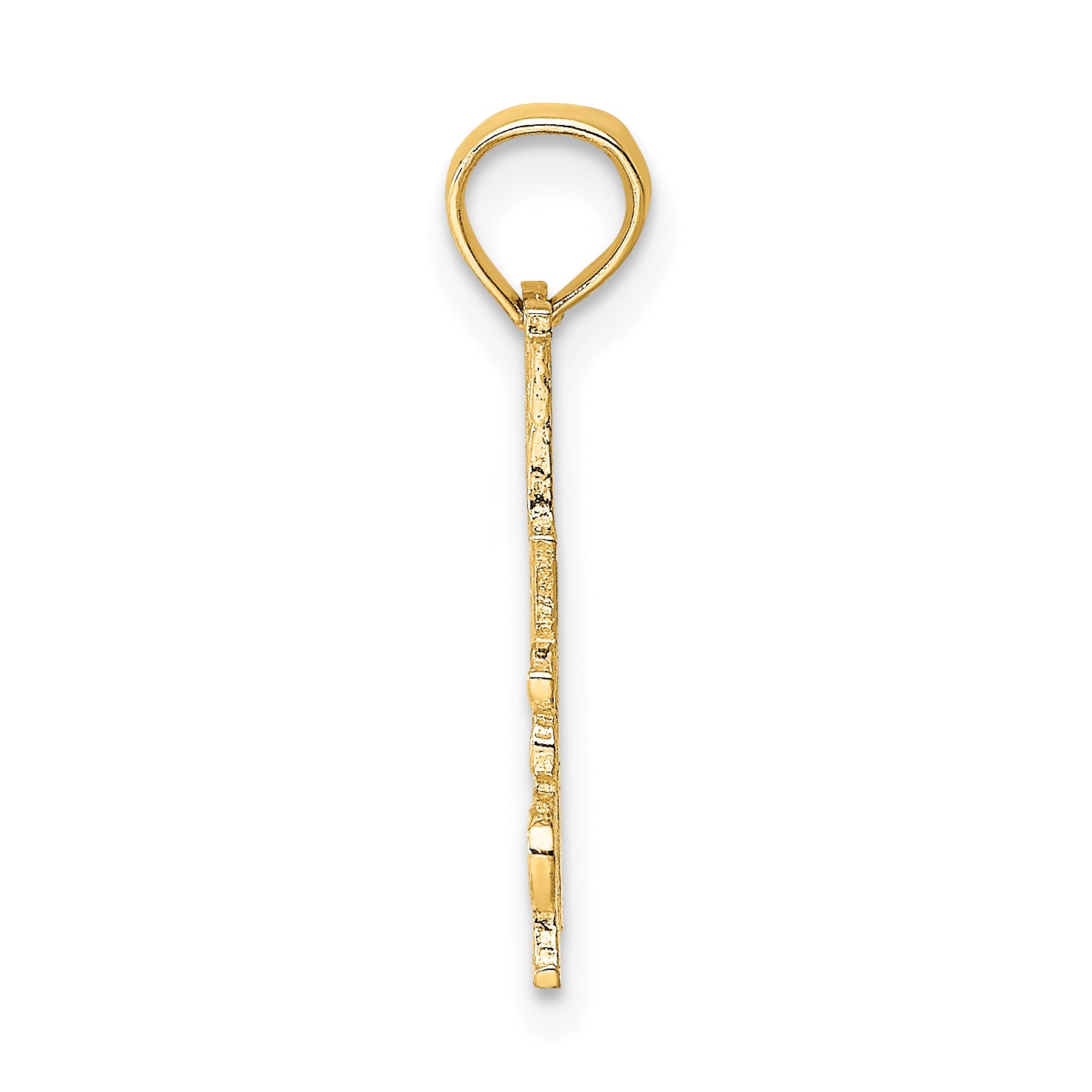14k #1 GODFATHER Charm Secondary image