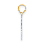 14K #1 NINA  Charm