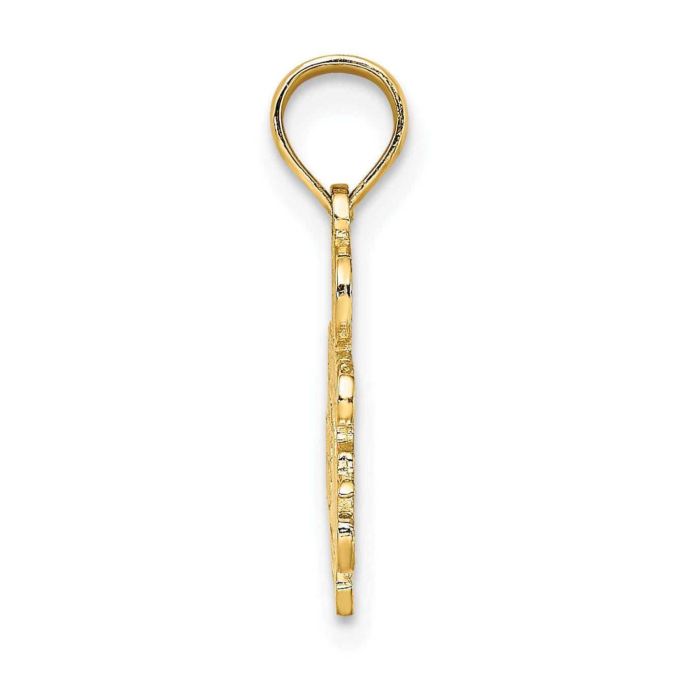 14K I'D RATHER BE SAILING Charm Secondary image