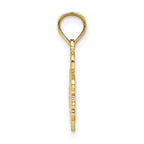 14K I'D RATHER BE SAILING Charm