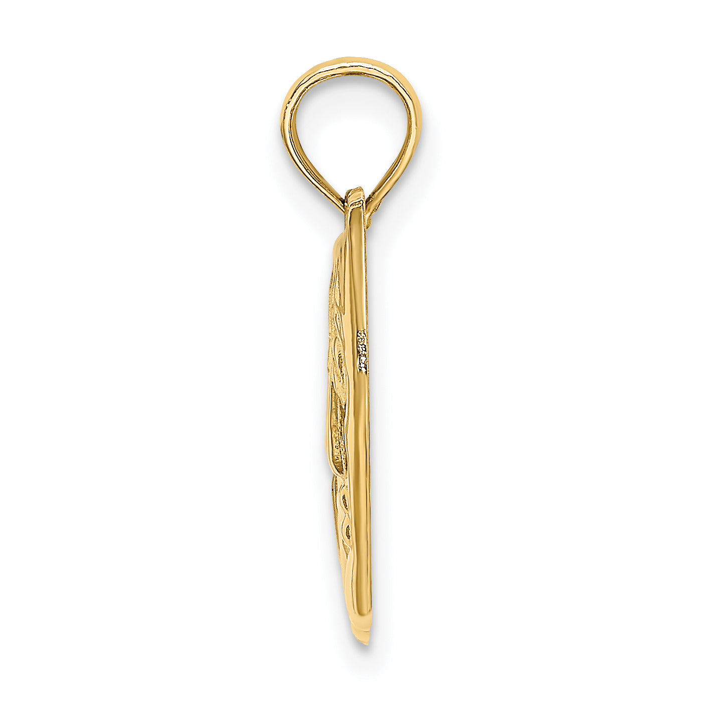 14K Comedy/Tragedy Charm Secondary image
