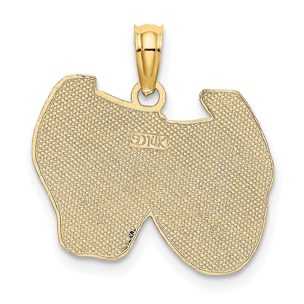 14K Comedy/Tragedy Charm