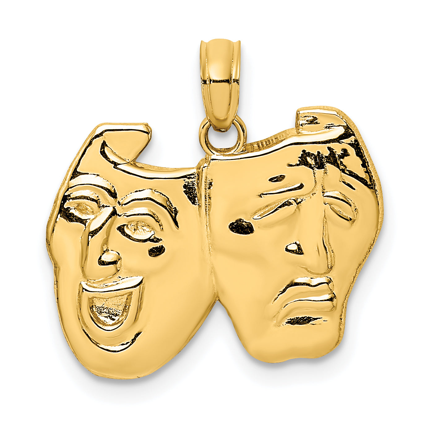 14K Comedy/Tragedy Charm Main image