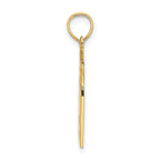 14K Comedy/Tragedy Drama Story in Frame Charm