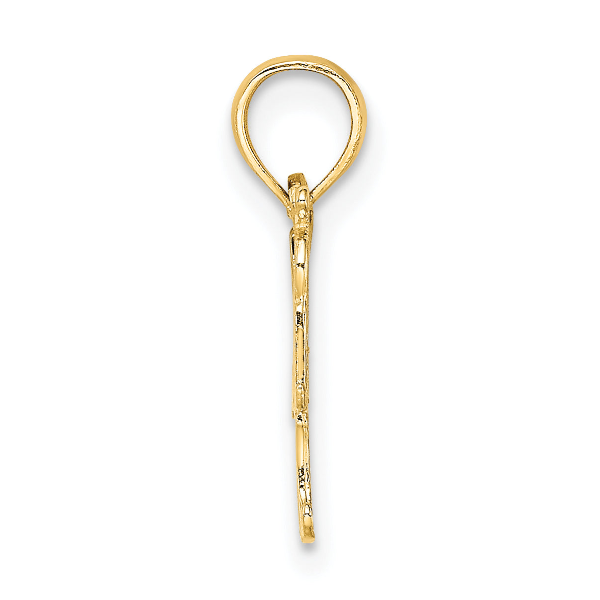 14K SOFTBALL MOM w/ Bat And Ball Charm Secondary image