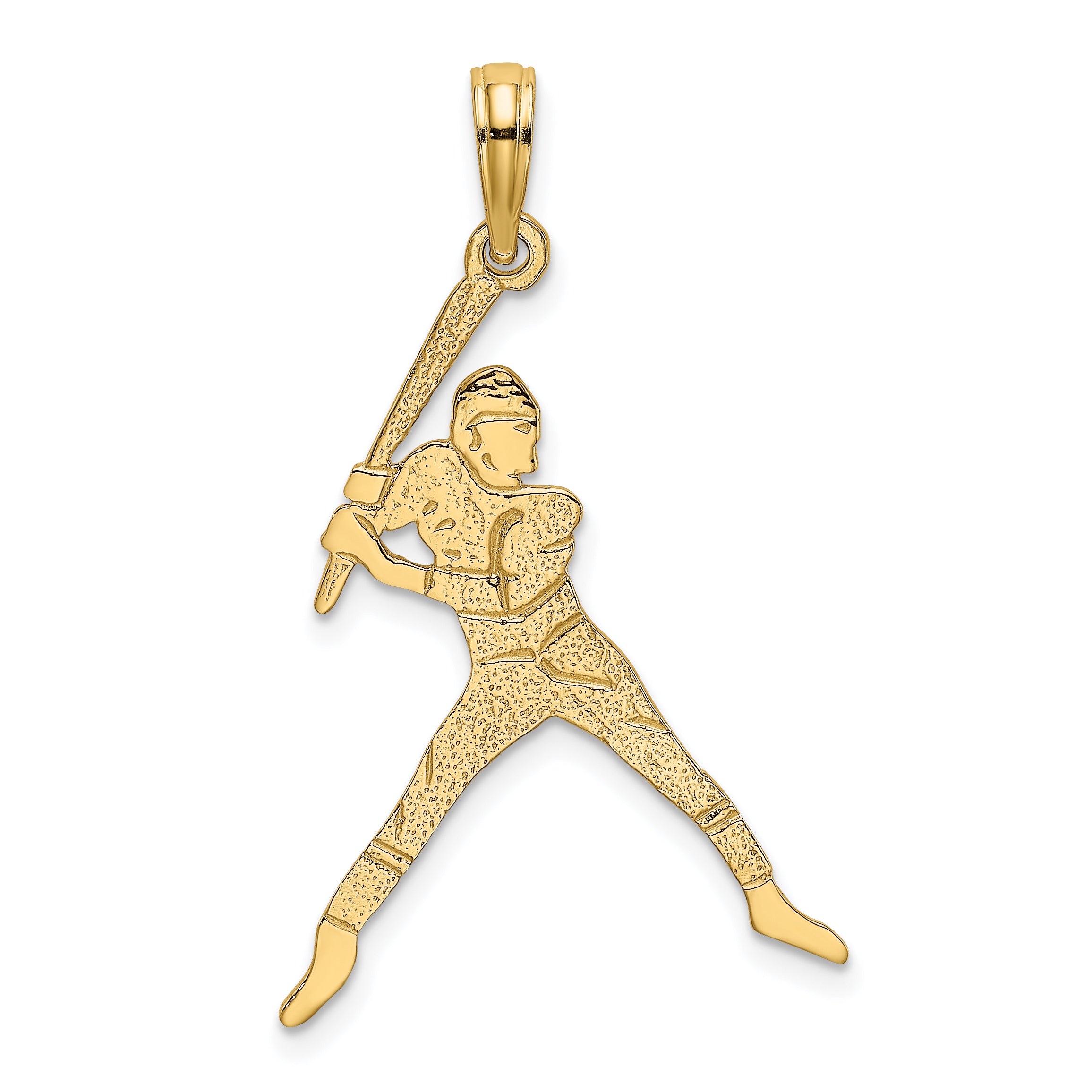 14K Baseball Batter Charm Main image