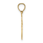 14K I HEART FOOTBALL with Helmet and Ball Charm - Sophia Jewelers