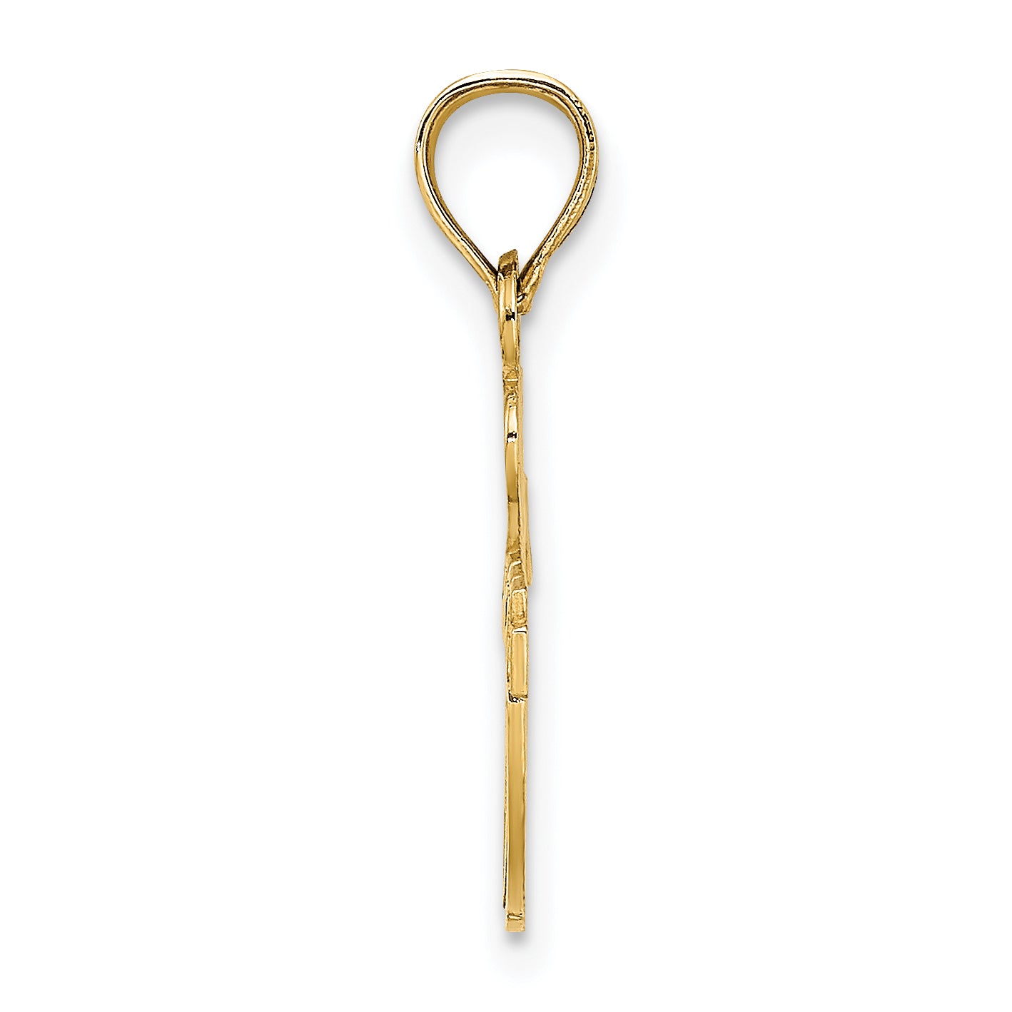 14K I HEART FOOTBALL with Helmet and Ball Charm - Sophia Jewelers