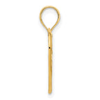 14k Heart in Heart Pendant