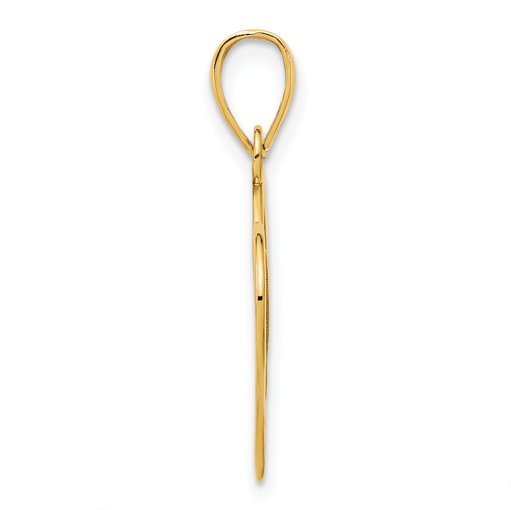 14k  #15 Heart Pendant Secondary image