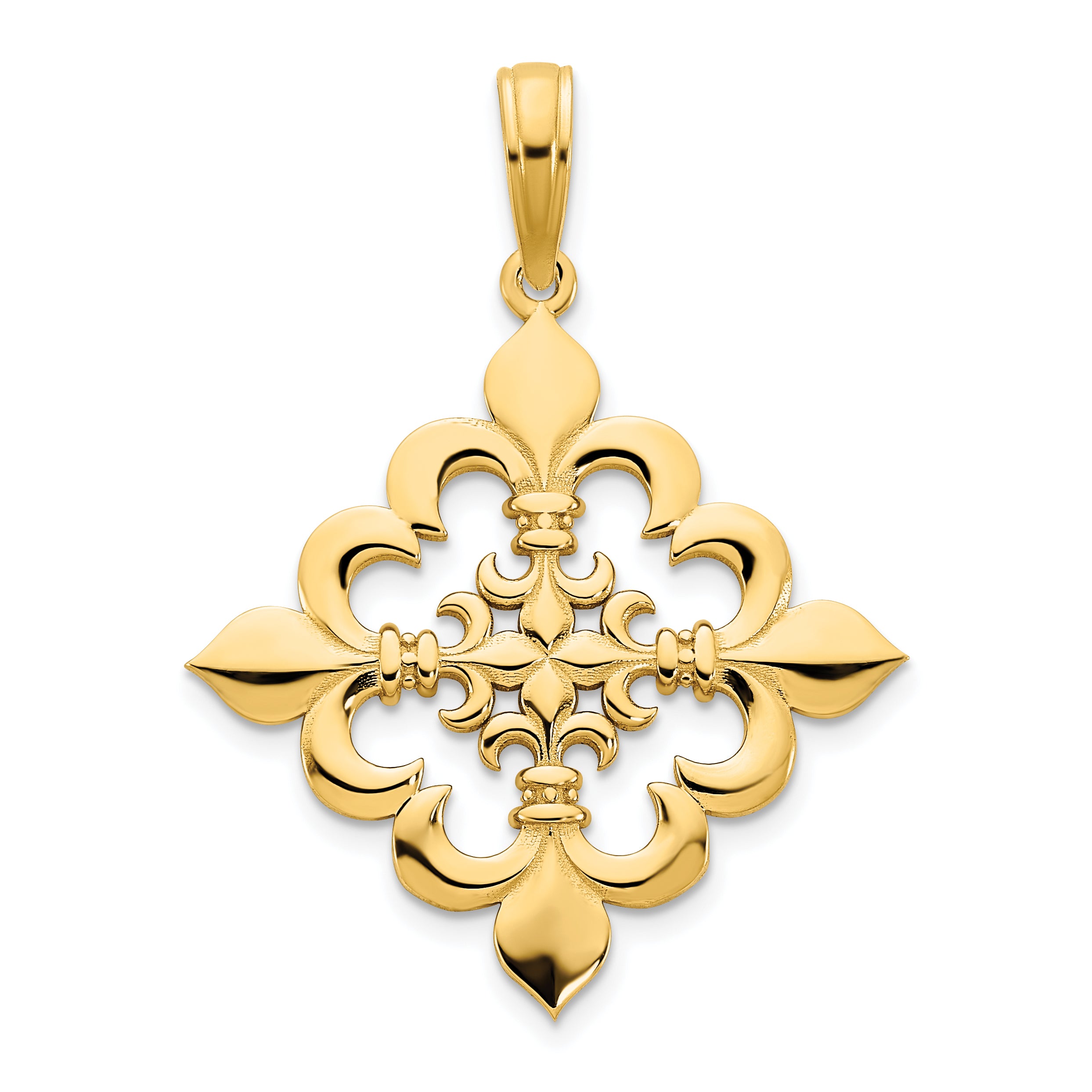 14k Fancy Pendant Main image