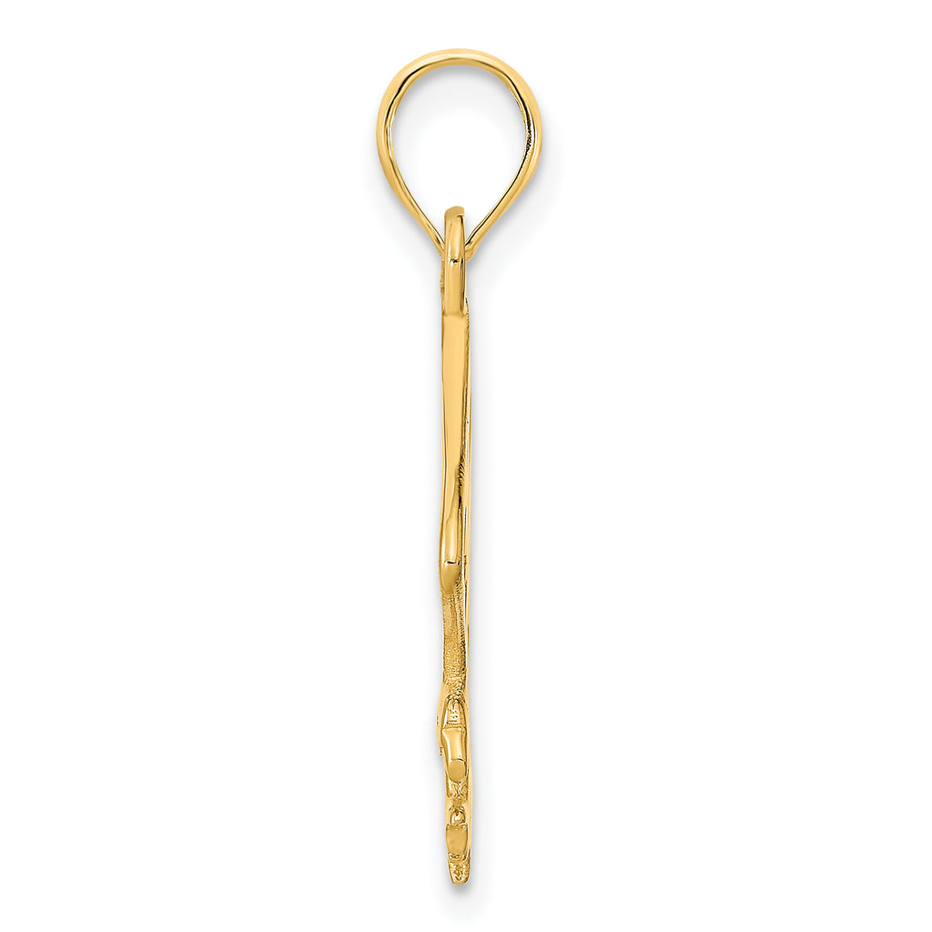 14k Eagle Pendant