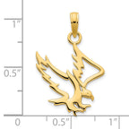 14k Eagle Pendant