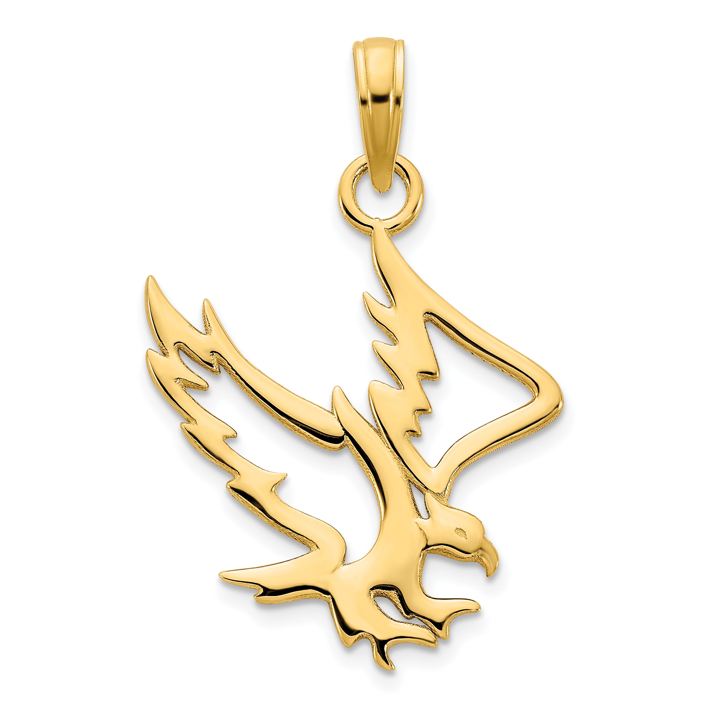 14k Eagle Pendant Main image