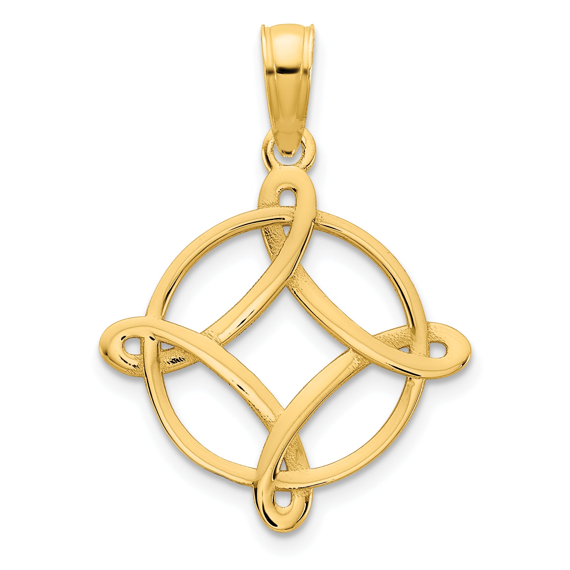 14ky Fancy Design Pendant