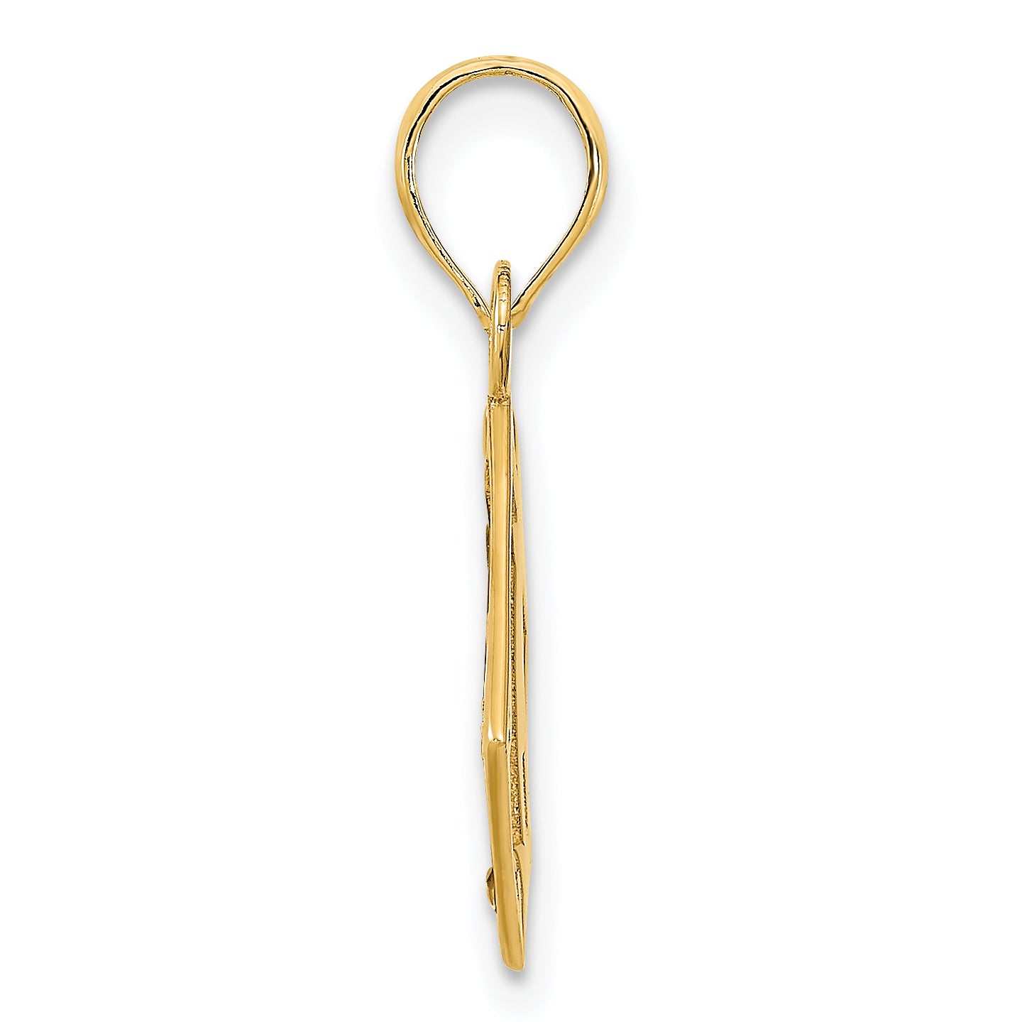 14k Lighthouse Compass Pendant Secondary image