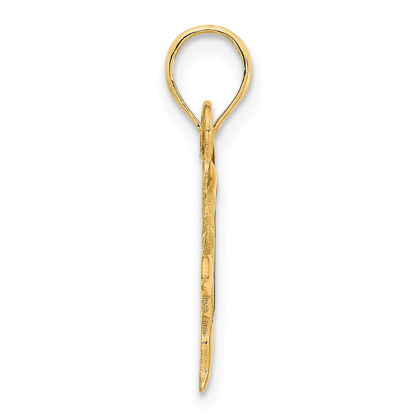 14k Epoxy I LOVE MY SUNSHINE Sun Pendant