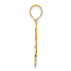 14k Fancy Cross Pendant