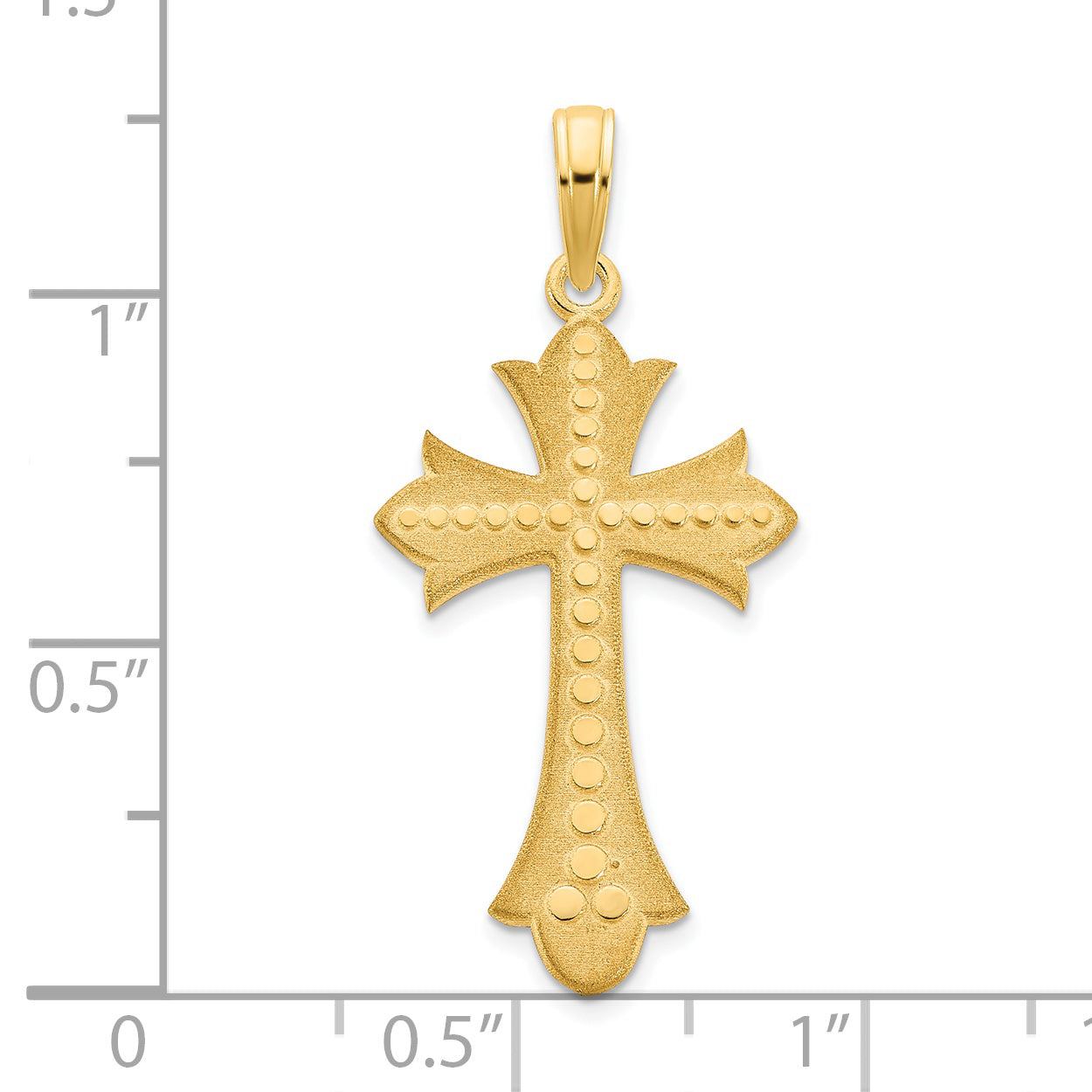 14k Cross Pendant Secondary image