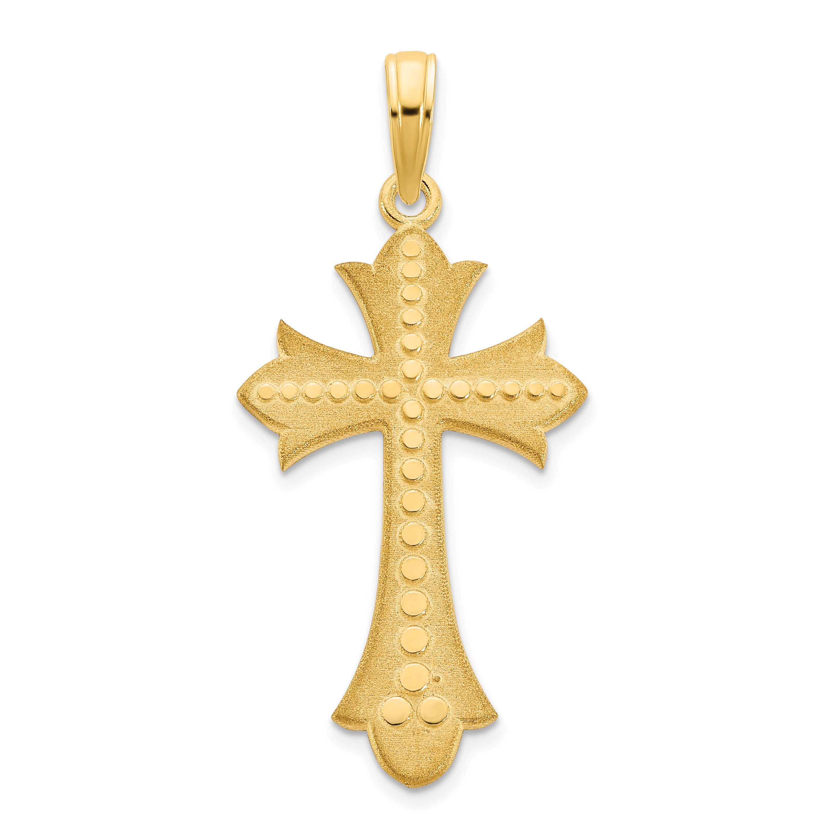 14k Cross Pendant Main image