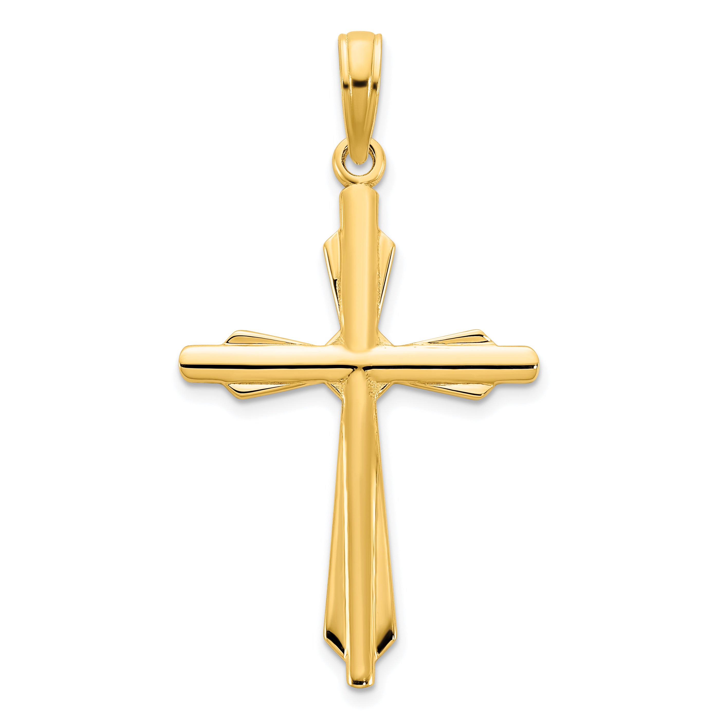 14ky Fancy Cross Pendant Main image