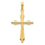 14ky Fancy Cross Pendant