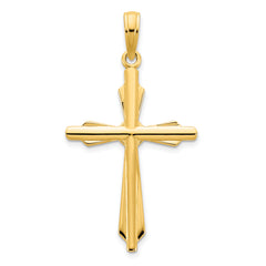 14ky Fancy Cross Pendant
