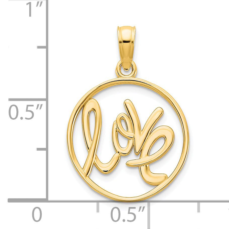 14ky Love charm