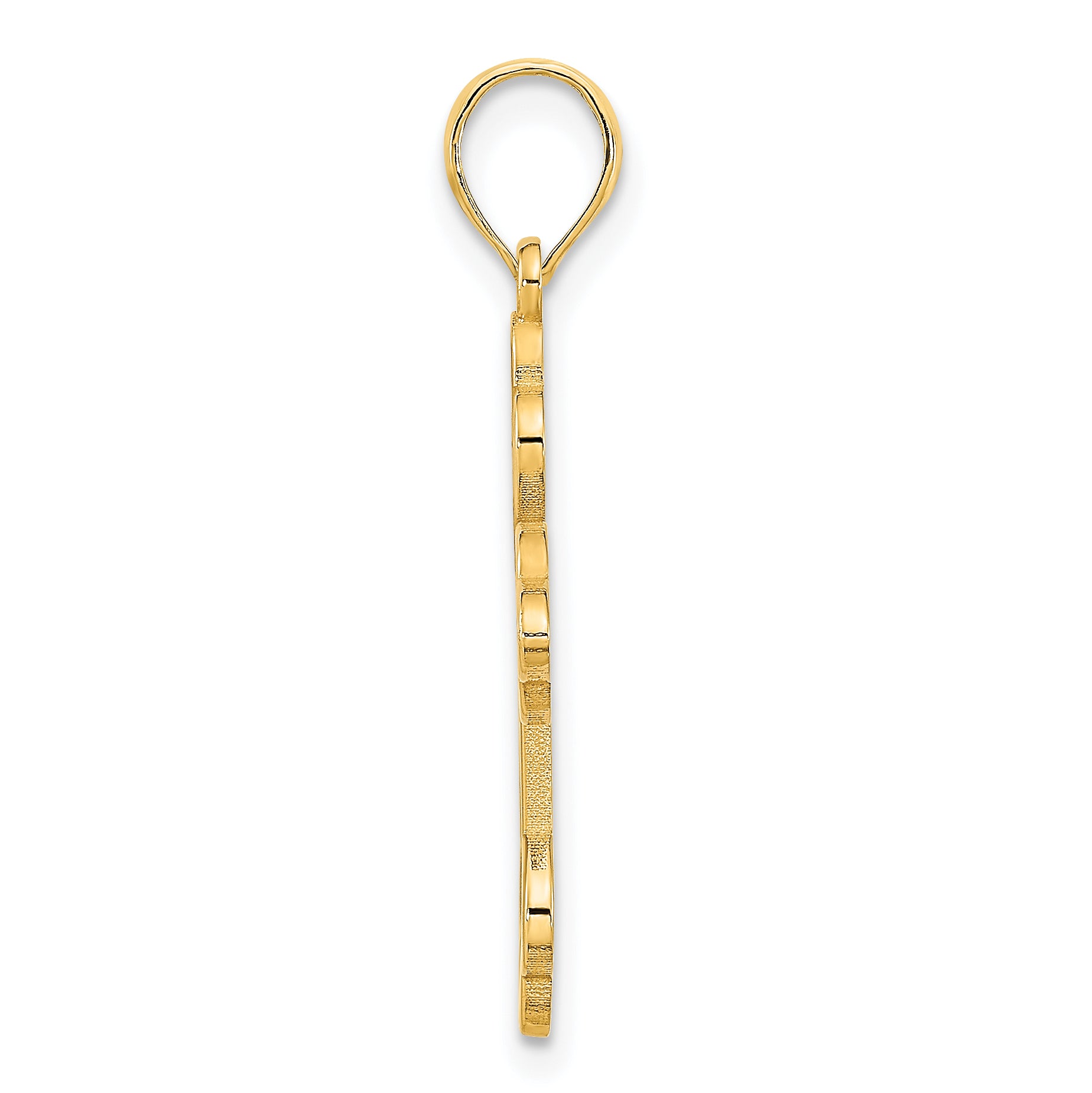 14k Cross Charm Secondary image