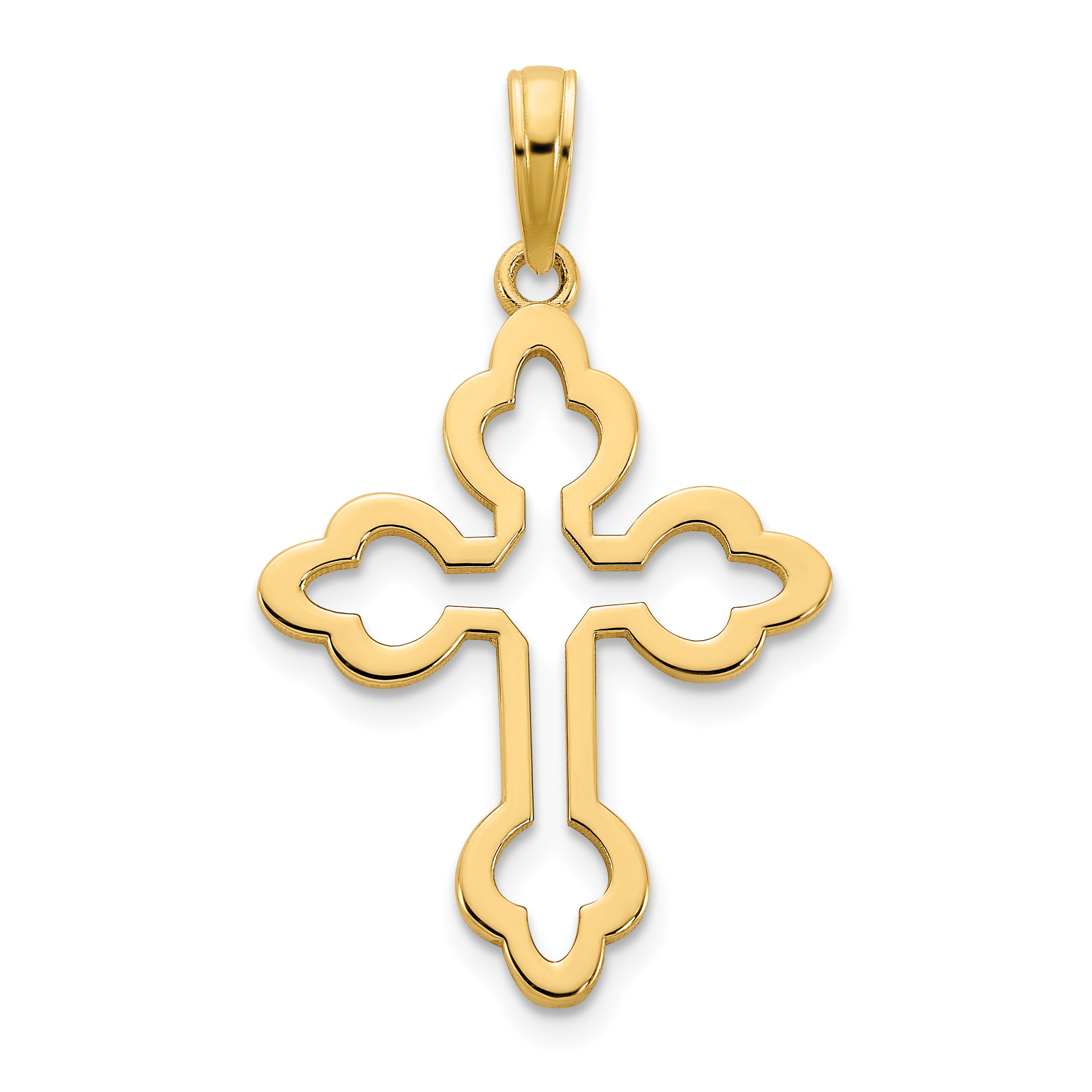 14k Cross Charm Main image