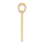 14k Polished Cross Pendant