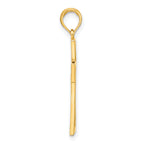 14k Polished Cross Pendant