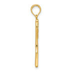 14k Fancy Angel Charm