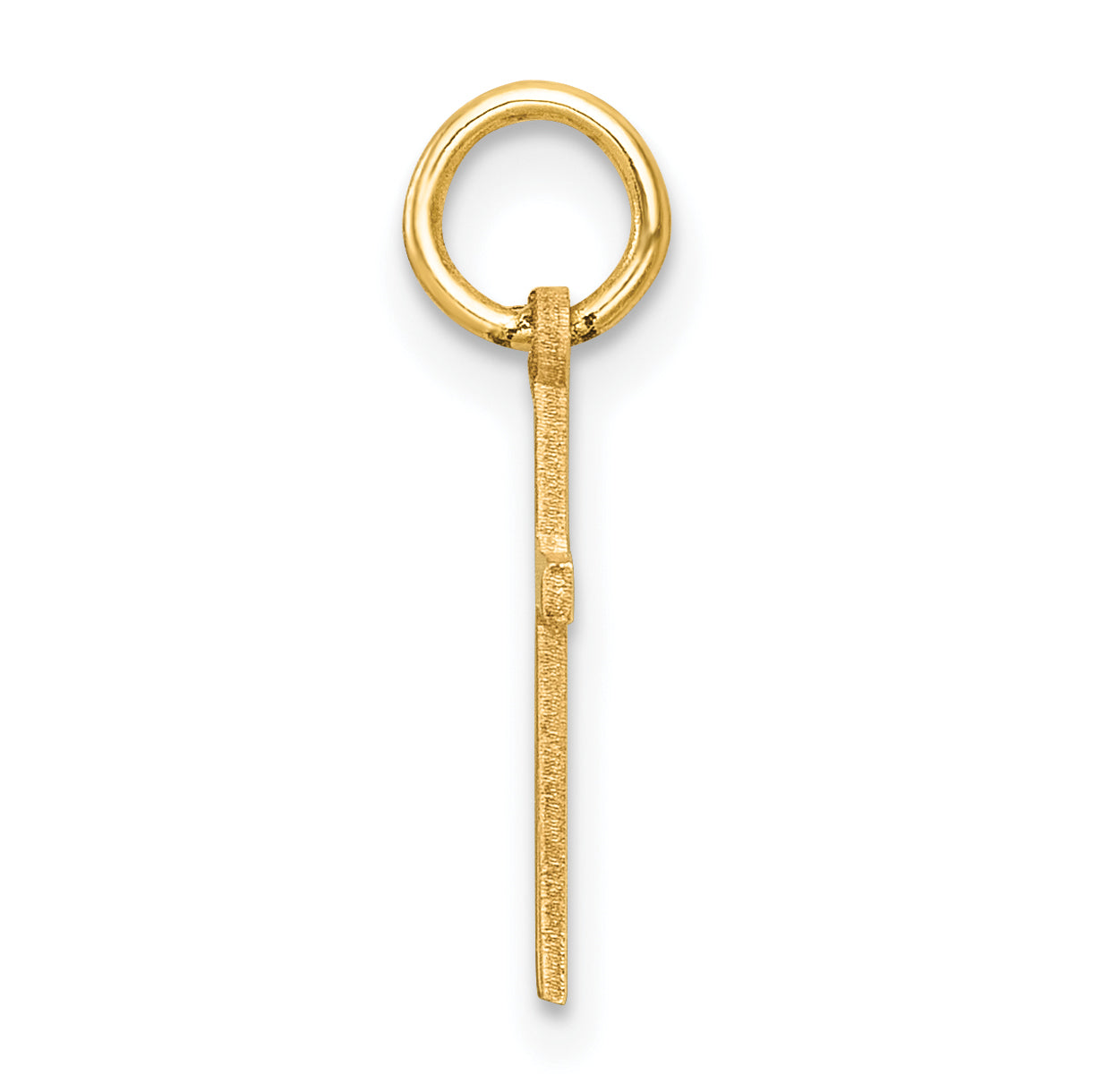 14k Polished Cross Charm Secondary image