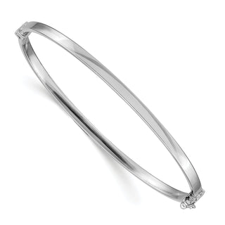 White Gold Bangle Bracelets - Sophia Jewelers