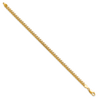14k 4.3mm Solid Miami Cuban Chain