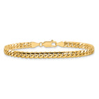 14k 4.3mm Solid Miami Cuban Chain