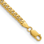 14K Yellow Gold Solid Cuban Chain Necklace 5mm