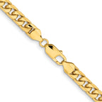 6.75mm 14K Yellow Gold Solid Miami Cuban Link Chain - Sophia Jewelers