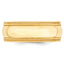 8.0mm 14K Yellow Gold Double Milgrain Comfort Fit Wedding Band - Sophia Jewelers