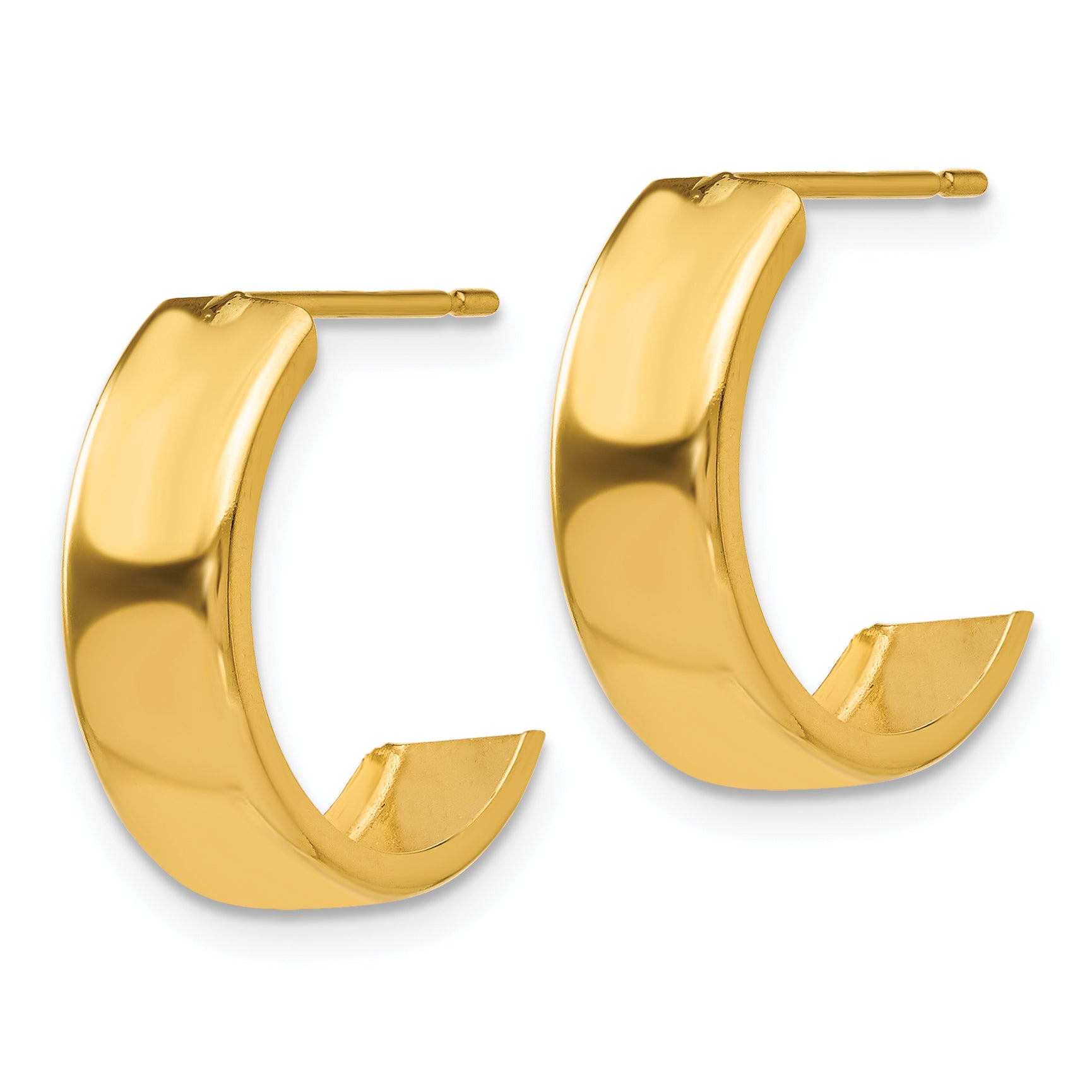 14K Hoop Earrings Secondary image
