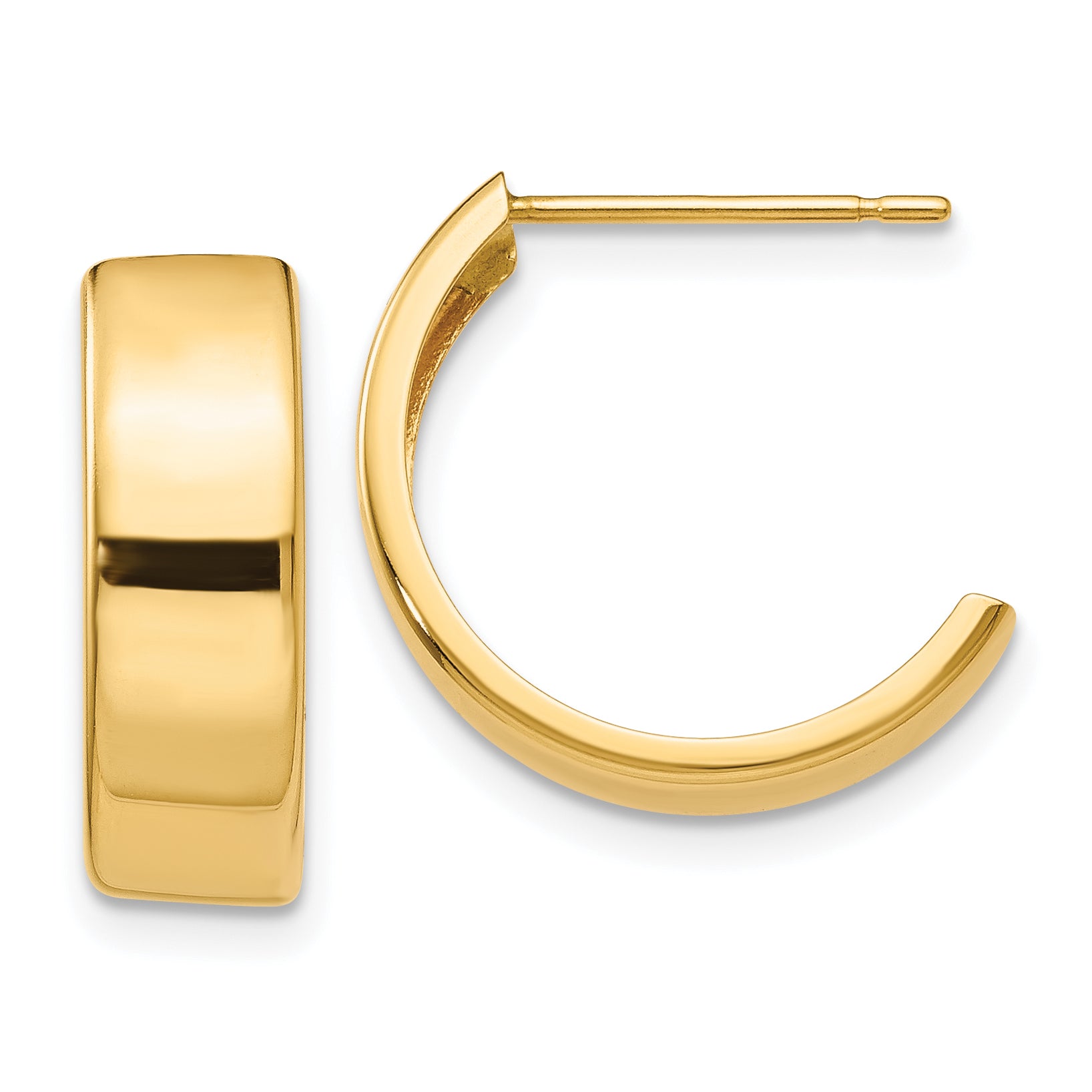 14K Hoop Earrings Main image