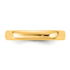 3.5mm 14K Yellow Gold European Comfort Fit Wedding Band - Sophia Jewelers