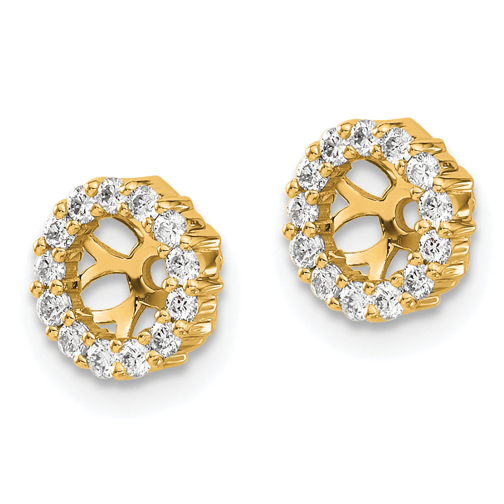 10k Diamond Earring Jackets Secondary image
