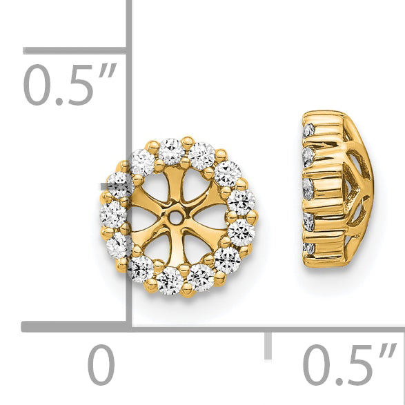 10k Diamond Earring Jackets