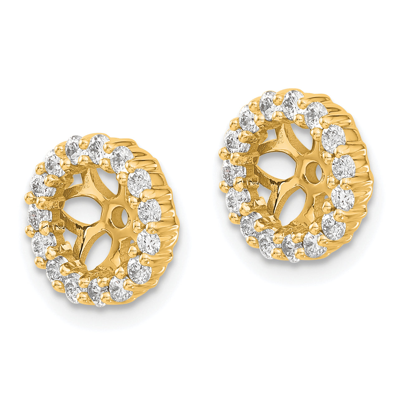 10k Diamond Earring Jackets Secondary image