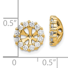 10k Diamond Earring Jackets