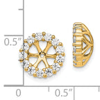 10k Diamond Earring Jackets